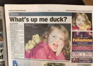 Great To Get Such Brilliant Press Coverage Today